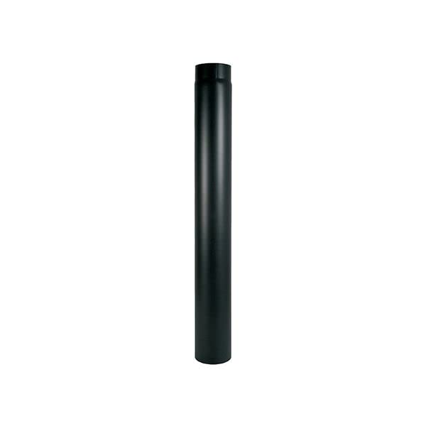 Pipa de humo negra - 50 cm - Diámetro 140 mm