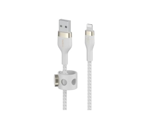 Belkin USB A to Lightning Braided Cable 6.6ft Fast iPhone Charger Cord - image 1