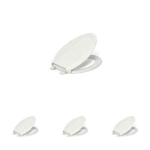 Image of KOHLER CACHET Nightlight Soft Close Toilet Seat Elongated, ReadyLatch, Grip-Tight Hardware, Dune (Pack of 4)