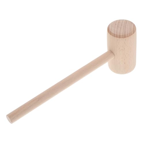 Toyvian Marteau Bois De Hêtre Pour Artisanat Cuir Maillet Bois Pour Projets De Bricolage Et Sculpture Outil De Précision Pour Travaux Manuels
