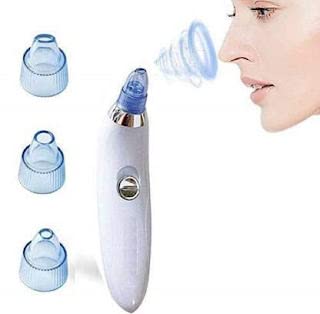 NL TRADERS Beautiful Skin Care Expert Acne Pore Cleaner Vacuum Blackhead Remover Kit Skin Cleaner, Pimple Removal Tool, Acne Removal Tool, Whitehead Remover Tool Derma Suction (White)