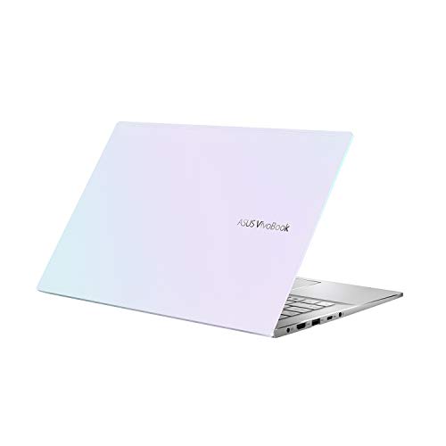 Image of ASUS VivoBook S14 AMD Ryzen 7 4700U, 14-inch FHD Thin and Light Laptop (8GB RAM /512GB NVMe SSD /Windows 10 /MS Office 2019 /Integrated Graphics /Dreamy White /1.40 kg), M433IA-EB793TS