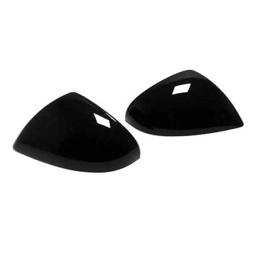 Coques rétroviseurs extérieurs noires brillantes pour VW Touareg 2011-2018