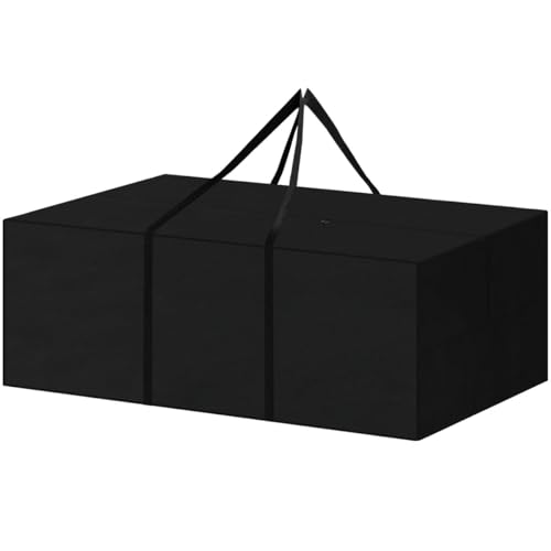 SanGlory Auflagentasche Gartenauflagen 200x80x60cm, Aufbewahrungstasche XXL Schutzhülle für Gartenmöbel Auflagen, Gartenpolster Aufbewahrung Tasche für Weihnachtsbaume Polsterauflagen Abdeckung