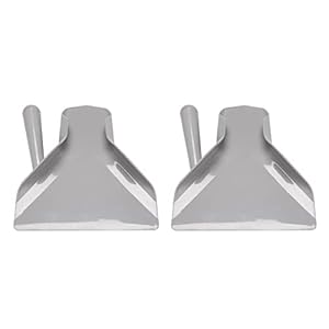 Pmkvgdy 2X Kunststoff Chip Scoop Pommes Frites Schaufel Chip Verpackung Schaufel Trichter Popcorn Fast Essen Rechts Griff