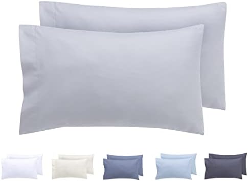 All-bed - zestaw 2 poszewek na poduszki, wyjątkowo miękka mikrofibra i hipoalergiczna. Zestaw 2-105x40 cm szaro-niebieski