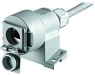TELEGARTNER Telegärtner RJ45 IP67 AP Surface-Mounted Box Cat6 1 Fully Shielded Light Grey, Mittelgroß
