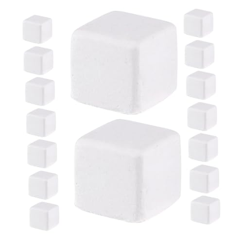 Toyvian Bloques De Calcio para Tortugas Y Reptiles 30 Piezas Minerales Naturales Suplemento para Salud Dental Estabilización del Agua En Acuarios Y Terrarios