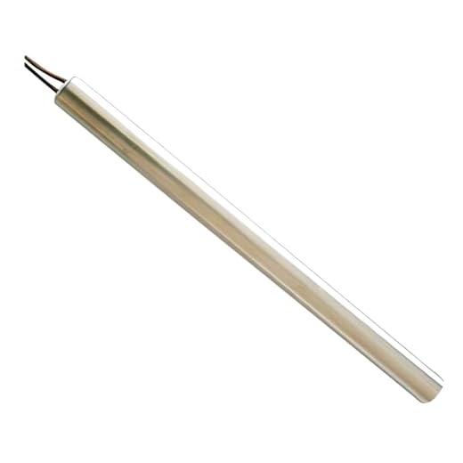 Resistencia Bujía Encendido para estufa de pellets 300 W 155 mm; Diámetro 9,9 mm; para EDILKAMIN
