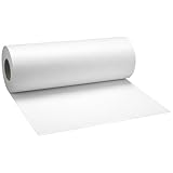 Honoson 65 ft x 20.5 Inch Thinfire Kiln Shelf Paper Roll - Ceramic Fiber Paper High Temperature Temp Insulation Gasket Material Fireproof Kiln Sheet for Microwave, Stove, Fireplace, Ceramic Fusing