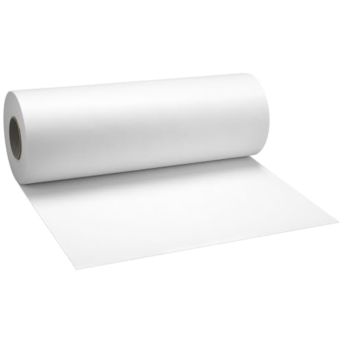 Honoson 65 ft x 20.5 Inch Kiln Shelf Paper Roll - Ceramic Fiber Paper High Temperature Temp Insulation Gasket Material Fireproof Kiln Sheet for Microwave Stove Fireplace Ceramic Fusing