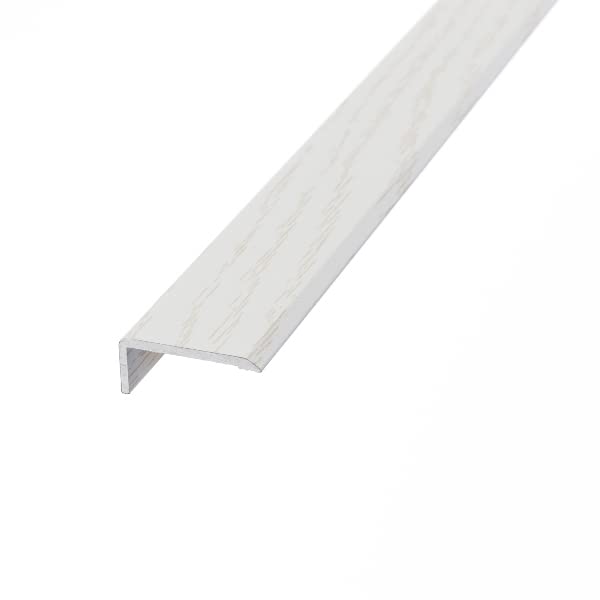 eXtreme Self Adhesive Stair Nosing Strip | 3ft Corner Guard Edge Protector for Laminate, Tile, Metal, and Wood Stairs | Sturdy, Attractive, and Non-Slip Staircase Threshold Strip - Arctic White