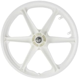 PRO+ BMX 20" 6 Spoke Plastic Freewheel Wheel White