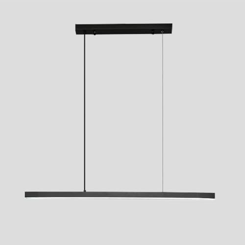 Lampe suspendue linéaire pour illuminer vos dîners conviviaux en salle à manger
