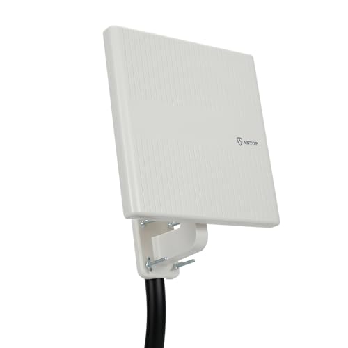 Antop テレビアンテナ 屋外 TVアンテナ 4K HDTV 88KM受信範囲 5M同軸ケーブル付き 地上デジタルア放送対応 簡単設置 無料視聴 フラットパ 2118byuR-vL.jpg