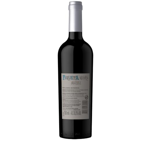 Vinho Tinto Argentino Pirueta Reserva Malbec 2020 750ml