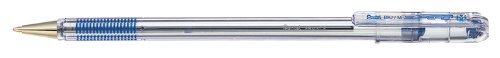 Pentel 1.0Mm Medium Tip Superb Ballpoint Pen With Oil Based Ink - Blue