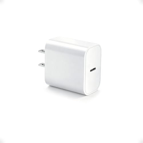 Fast USB-C Charger Block 20W for iPhone 17/iPad/Apple Watch iWatch/AirPods | Type-C PD Fast Charging Cube for iWatch Ultra/11/10/9/8/SE/iPhone 17/16/15, 20W Power Adapter Plug Brick Box White 1Pack - image 1