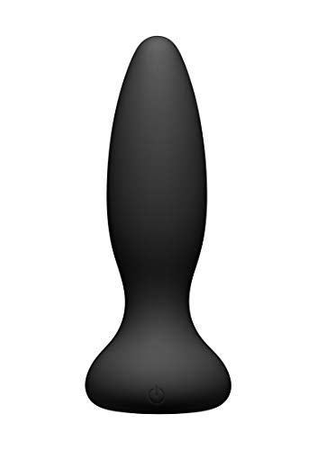 Vibe - Adventurous - Rechargeable Anal Plug - Black