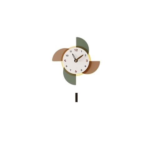 Horloge murale de restaurant silencieuse XJBTBA pour décoration épurée