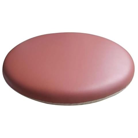 Kwnces Faux Leather Round Chair Pads, Waterproof Seat Pads for Dining Chairs Chair Seat Pads Non Slip Dining Chair Cushion for Indoor and Outdoor,Pads 14 Cover