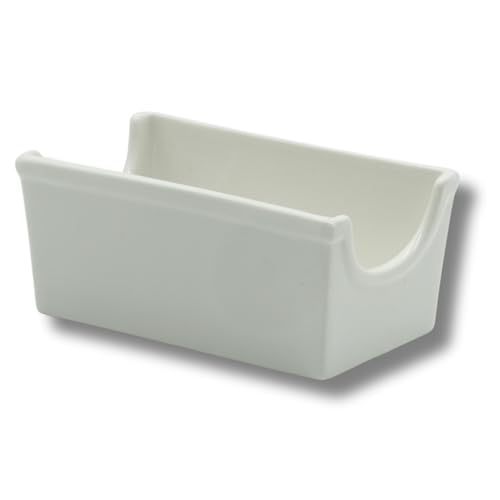 LEONARDO LUXURY HOME DESIGN Porta Bustine Elegante Idea Regalo Zucchero The Tisane in Porcellana Servizio The Caffè Pratico Elegante Finitura Liscia e Raffinata (1)