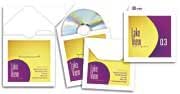Amazon.com : 20 Ink Printable CD Sleeves White Matte (PRNT Both Sides ...