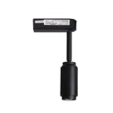 Lampada Da Binario ModernaLuce Moderna Con Angolo Del Fascio Regolabile Zoomabile Spot Clot Abbigliamento Scarpe Negozio Zoom Galleria Espositiva Faretto COB(10W 6000K,Black track light)