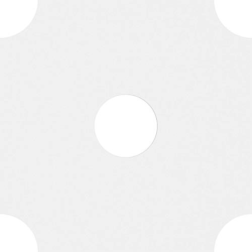 Image of Ekena Millwork CMP28LE-07000 Locke Architectural Grade PVC Contemporary Urethane Ceiling Medallions 28 inchOD x 7 inchID x 16 3 /4 inchC x 1 inchP