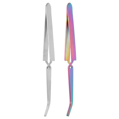 Pinzas para uñas Sewroro 2 piezas para manicura miniatura 1