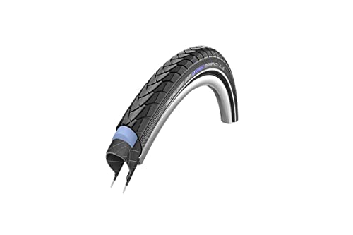 Schwalbe 318042 Cubierta rígida, 26 x 1.75, Unisex, Schwarz mit reflektierendem Streifen, 26x1.75