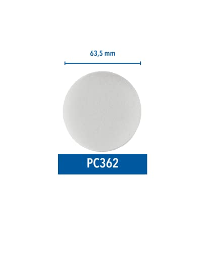 Image of Dremel PC362 Versa Foam Pad Multipack - 3 Pads for Faster, Easier Cleaning and Polishing with High-Speed Power Cleaning Tool Dremel Versa