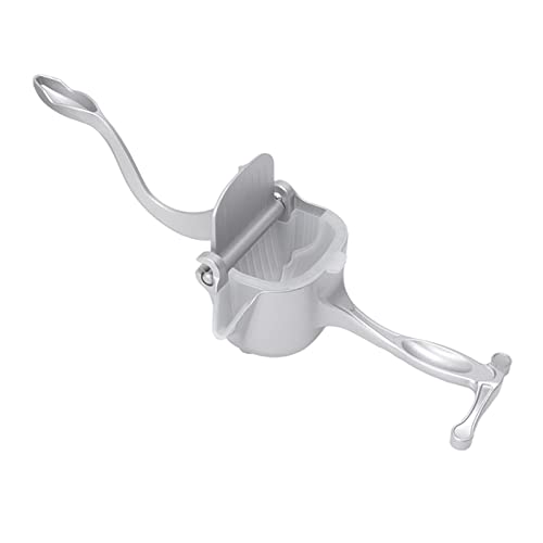 Exprimidor de Naranjas, Exprimidor de Jugo Eficiente Multifuncional Manual con 2 Embudos para el Hogar