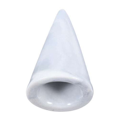 Ipetboom Ceramic Cone Ring Stand Jewelry Display Holder Fashionable Ring Organizer for Jewelry for Home Decor and Accessories