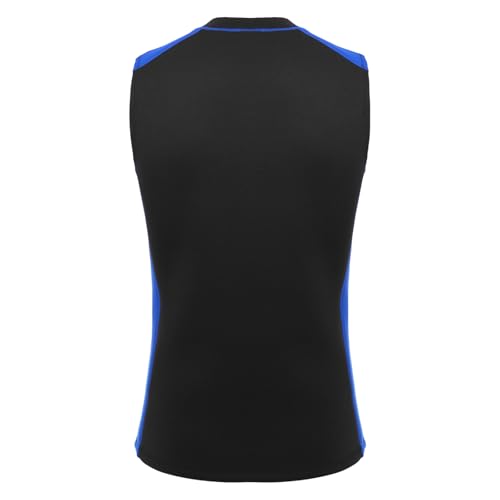Moily Wet Suits Hombre para Natación, Snorkel, Buceo, Surf - Chaqueta de Neopreno con Cremallera Frontal miniatura 4