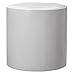 Decorative Modern Fiberglass Pillar Column Flower Stand Cylinder Shape Pedestal for Wedding, Living Room, or Dining Room, 16 inch