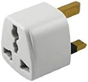 Universal Travel Plug Adapter Standard Uk Travel Plug Adapter Grounded Portable Plug Adapter Type White