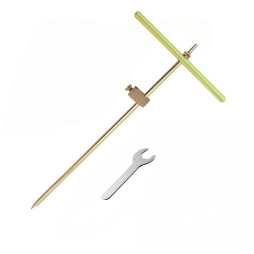 Copper Grounding Rod for Electric Fence & Generator - Portable Ground Rod with Clamp T-Handle & Wrench Heavy Duty Grounding Kit for Pool Pump Antennas Satellite Dishes - Grounding Bar Accessory