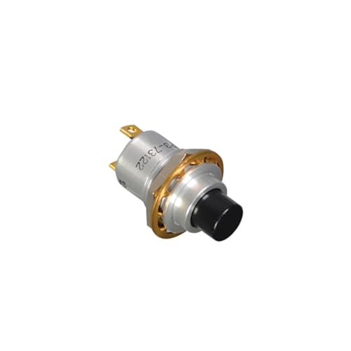 Commutateur à bouton-poussoir P3-70010 de type momentané pour circuits électriques - 3