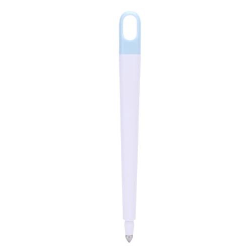 Thonlai Scoring Stylus Scoring Tool Fold Line Pen for Cricut Explore Air 2 Machine Create Clean Creases for Cards Envelopes 3D Projects with Adjustable Depth (Light Blue)