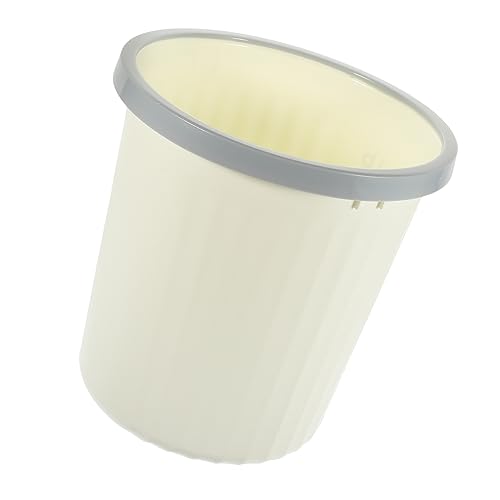 Caneca de basura rectangular beige Happyyami miniatura 1