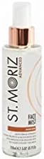 ST. MORIZ Advanced Face Mist with Aloe Vera & Vitamin E, Fast Drying Vegan Fake Tan, Medium (150ml)