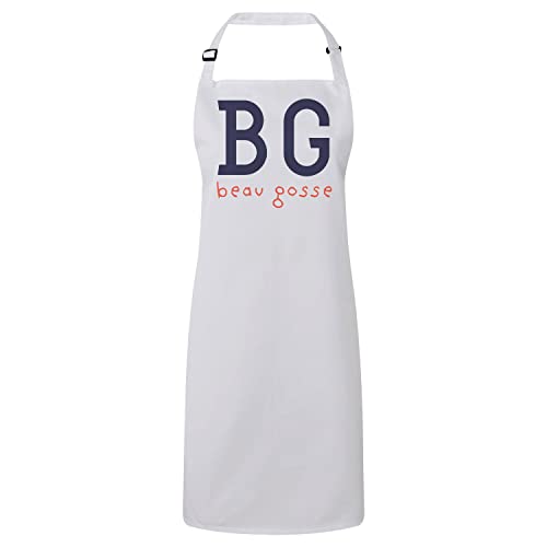 Tablier cuisine premium BG idée cadeau homme pour anniversaire et fête des pères