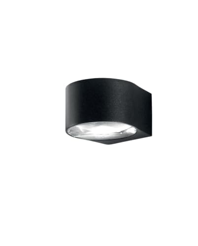 Applique murale LED extérieure en verre cristal et aluminium moderne