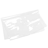 Ipetboom Transparent Waterproof PVC Pad, 23.62 X 19.68 Inches Reinforced Cover with Anti-Slip Design to Protect Against Water Damage for Salon Chairs, Shampoo Beds, and Spa Equipment