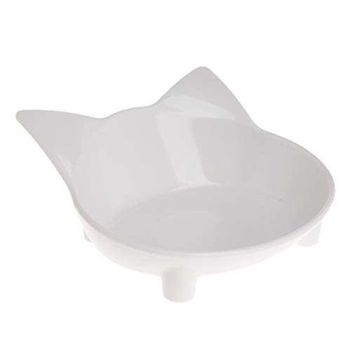 Pet Bowl Feeder Non Slip Dog Cat Puppy Kitten Dishes Utensils Drink Feeding Water Cat Shaped Cute Environmental Supplies