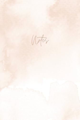 Blush Blossom Watercolor Journal: A Canvas for Your Thoughts, Pink Notebook for Women 6x9 100 page Hardcover
