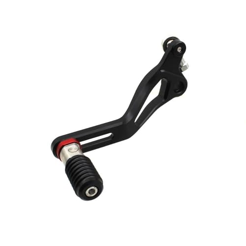 For Z400 Z500 For NINJA400 For NINJA500 Aluminum Adjustable Folding Gear Shifter Shift Pedal Lever Motorcycle(2 Red)