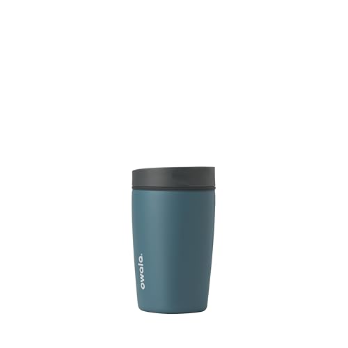Owala SmoothSip Slider Insulated Stainless Steel Coffee Tumbler, ...
