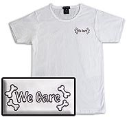 Marcus Uniforms We Care Veterinary Embroidered Short Sleeve Tee - Great Medical Gift! (M)
